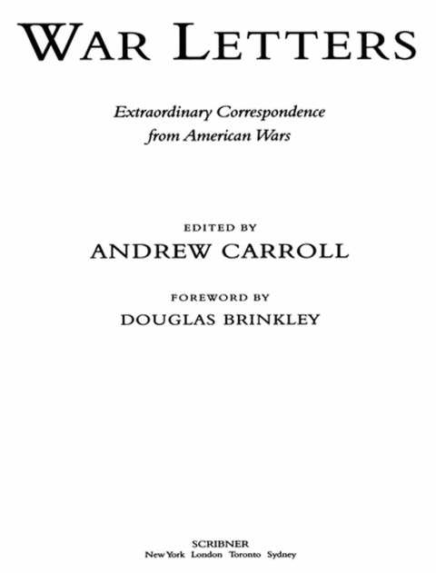 Cover image for book War Letters