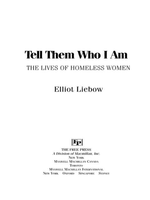 Cover image for book Tell Them Who I Am