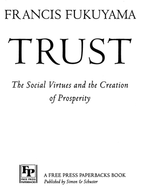 Cover image for book Trust
