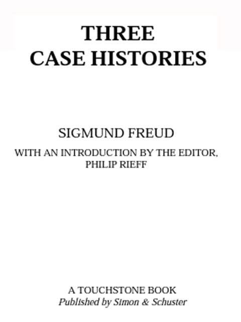 Cover image for book Three Case Histories