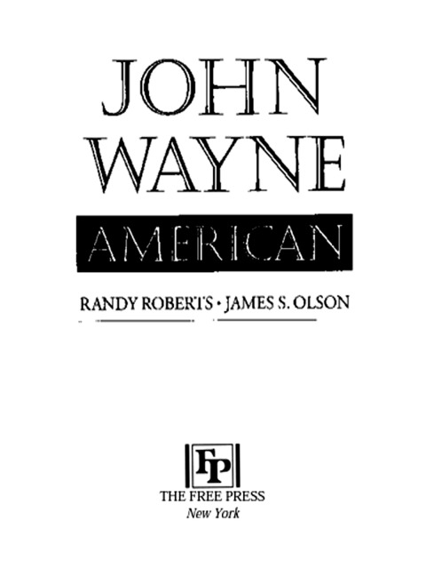 Cover image for book John Wayne: American