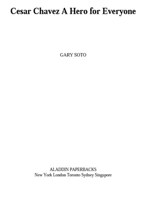 Cover image for book Cesar Chavez
