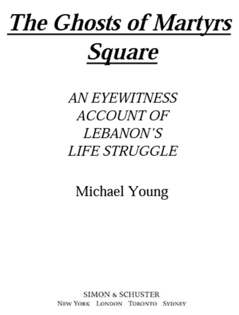 Cover image for book The Ghosts of Martyrs Square