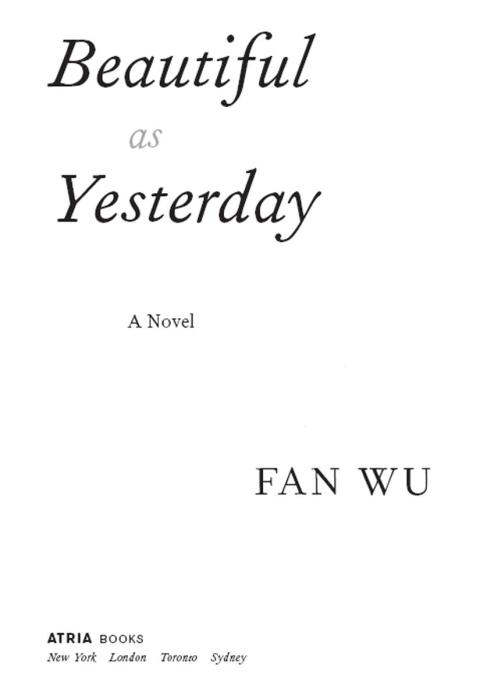 Cover image for book Beautiful as Yesterday