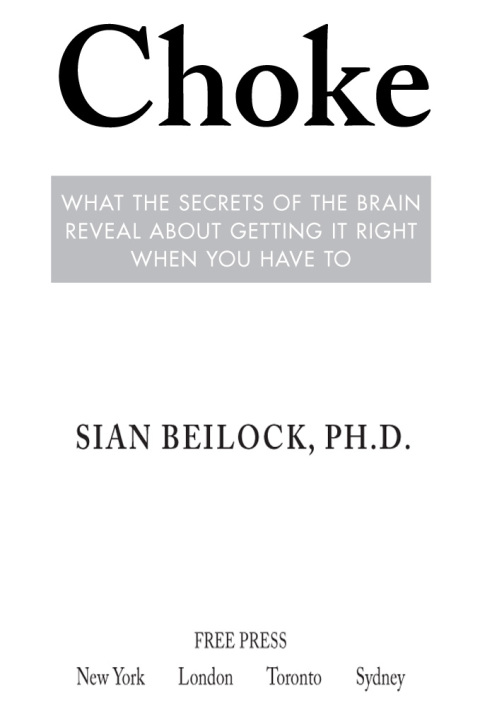 Cover image for book Choke