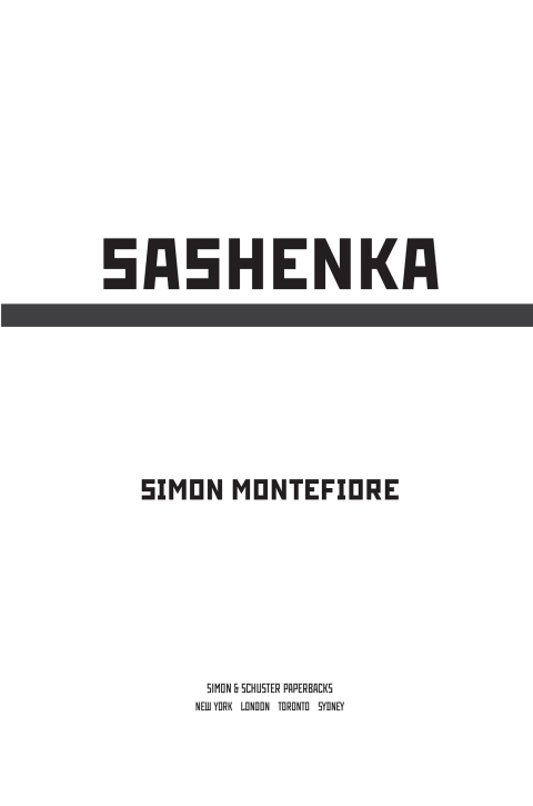 Cover image for book Sashenka
