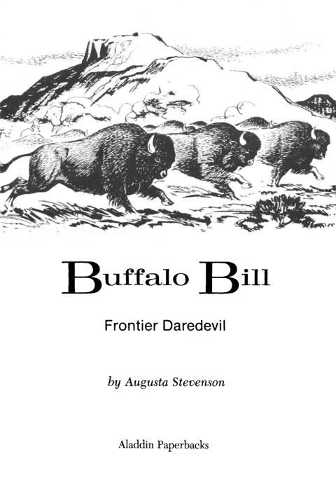 Cover image for book Buffalo Bill