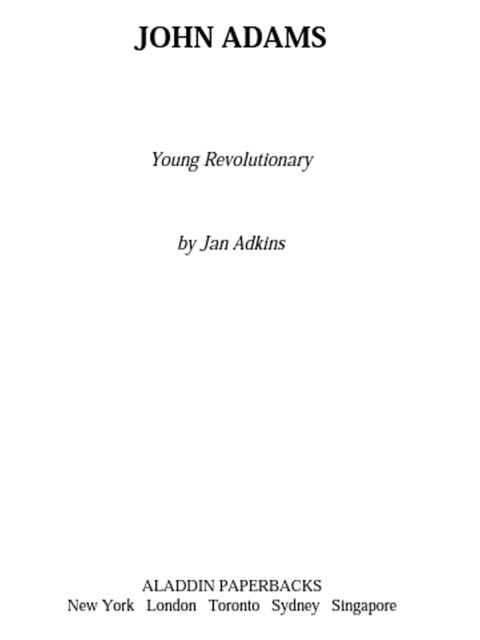 Cover image for book John Adams