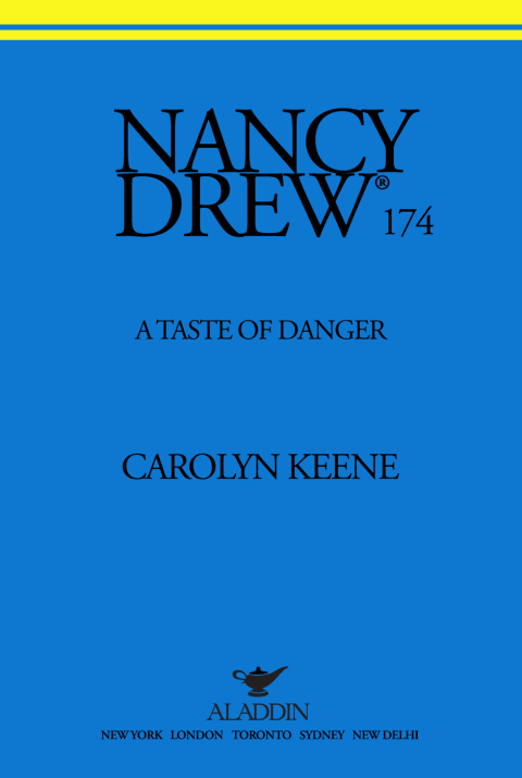 Cover image for book A Taste of Danger