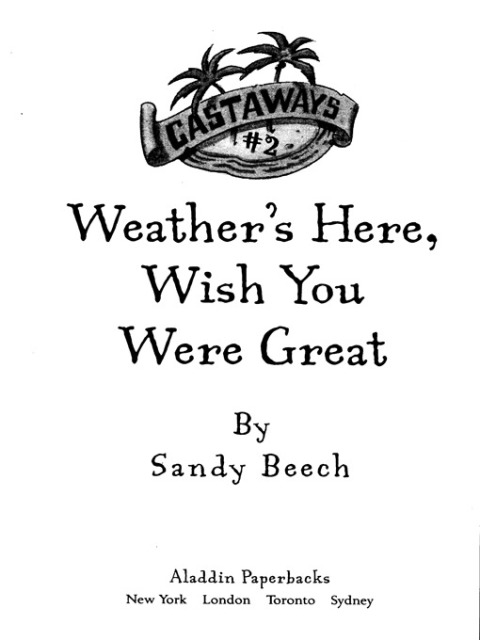Cover image for book Weather's Here, Wish You Were Great