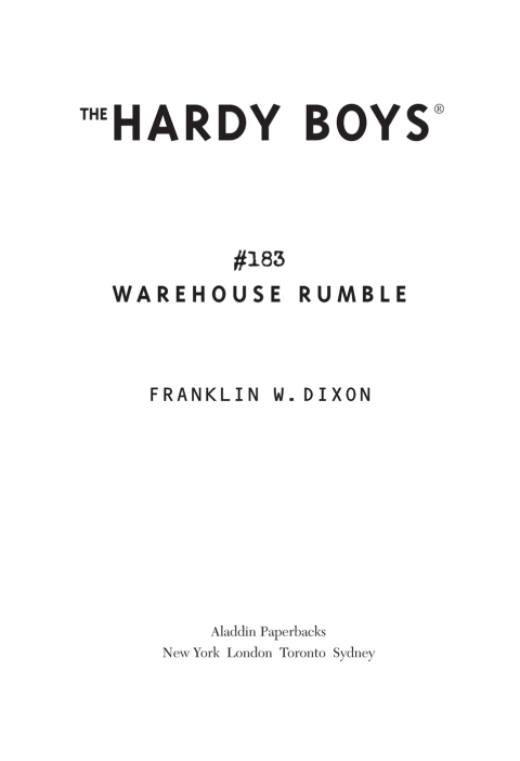 Cover image for book Warehouse Rumble