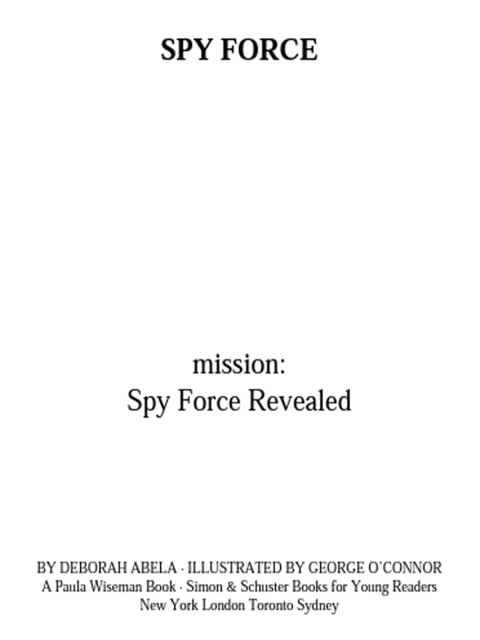 Cover image for book Mission: Spy Force Revealed