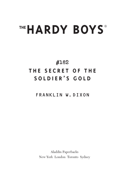 Cover image for book The Secret of the Soldier's Gold