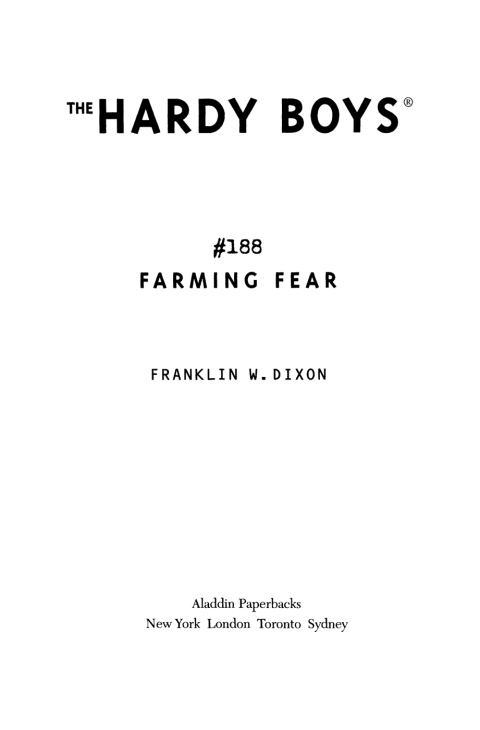 Cover image for book Farming Fear