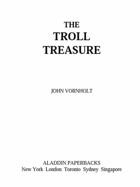 Cover image for book The Troll Treasure