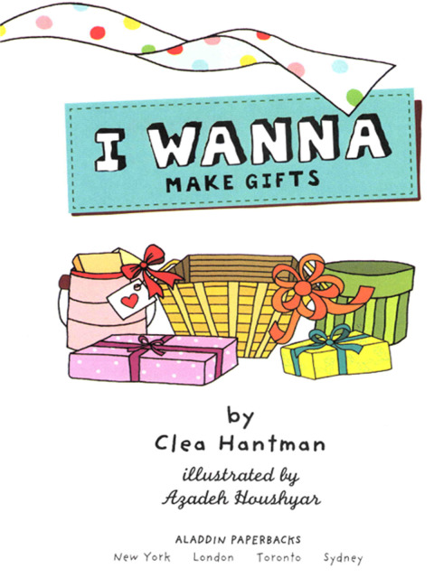 Cover image for book I Wanna Make Gifts