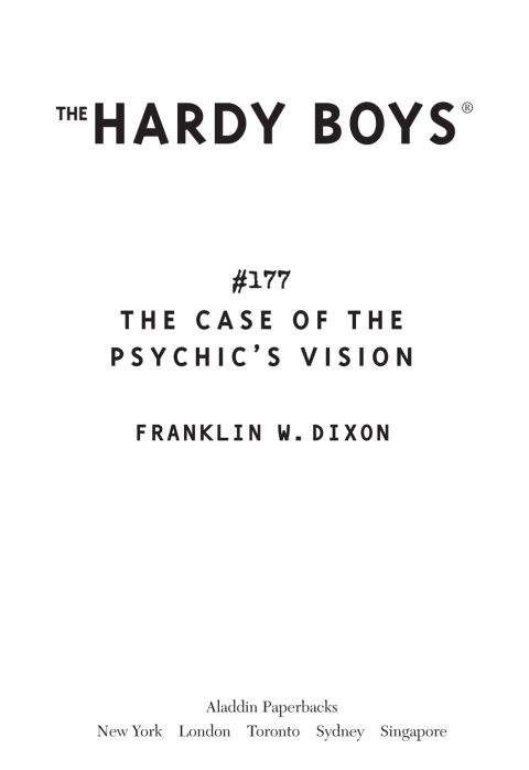 Cover image for book The Case of the Psychic's Vision
