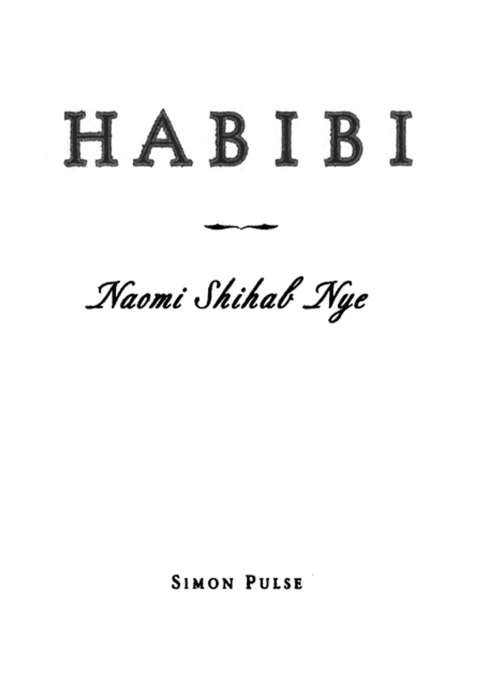 Cover image for book Habibi
