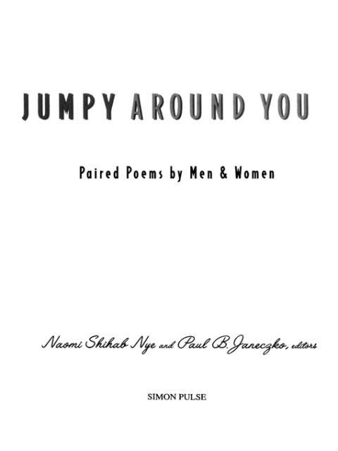 Cover image for book I Feel a Little Jumpy Around You