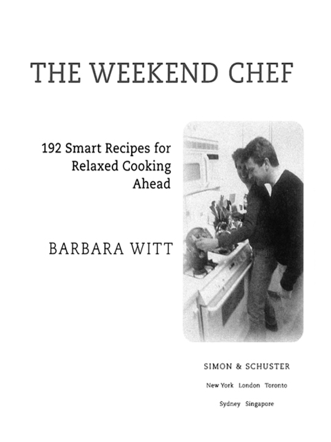 Cover image for book The Weekend Chef