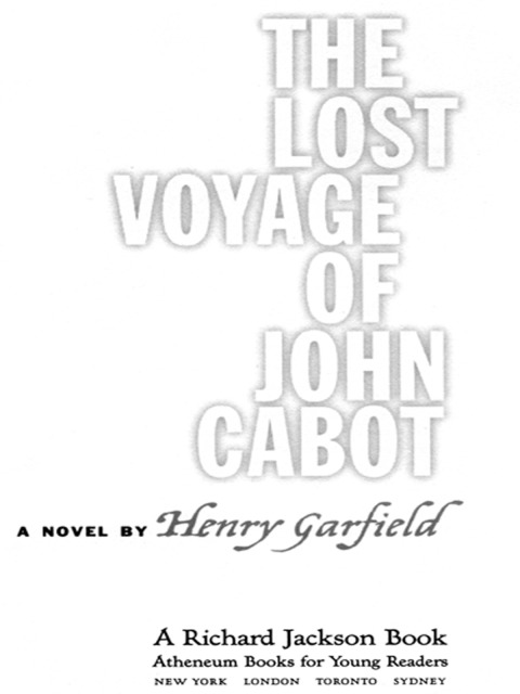 Cover image for book The Lost Voyage of John Cabot