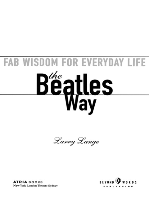 Cover image for book The Beatles Way