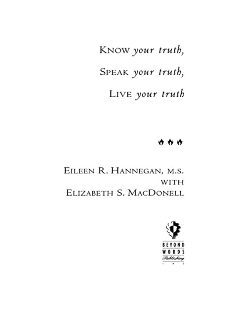 Cover image for book Know Your Truth, Speak Your Truth, Live Your Truth