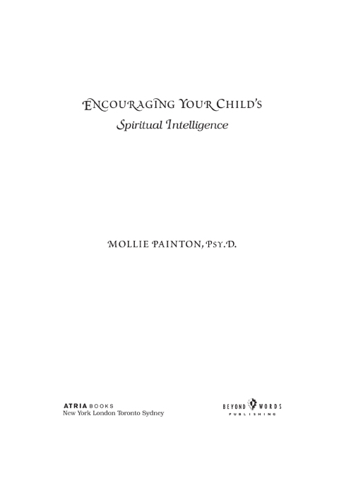 Cover image for book Encouraging Your Child's Spiritual Intelligence