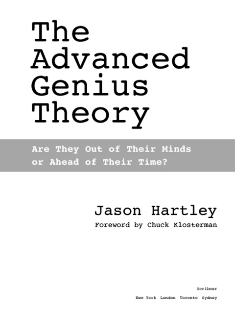 Cover image for book The Advanced Genius Theory