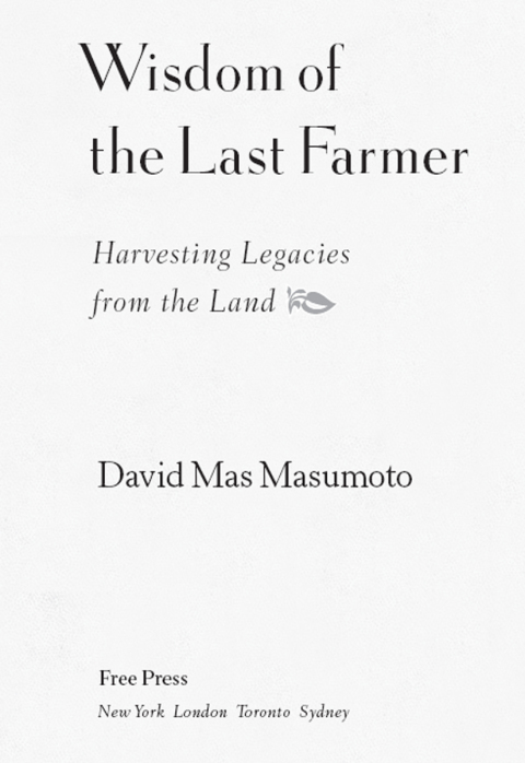 Cover image for book Wisdom of the Last Farmer