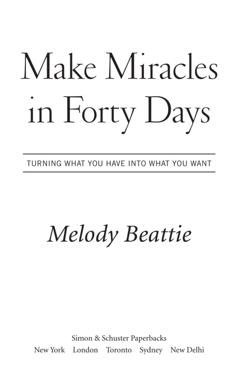 Cover image for book Make Miracles in Forty Days