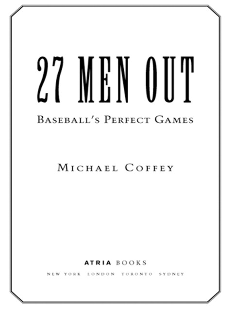 Cover image for book 27 Men Out