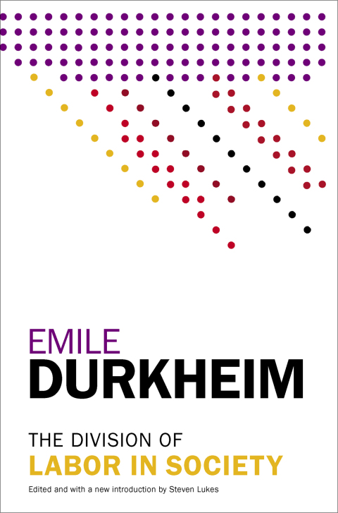 Cover image for book The Division of Labor in Society