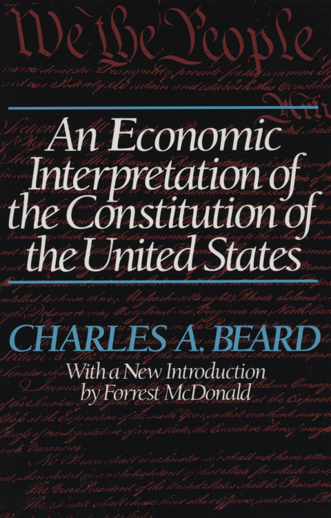 Cover image for book An Economic Interpretation of the Constitution of the United States