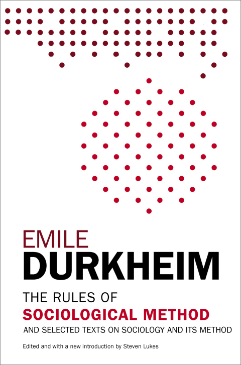 Cover image for book The Rules of Sociological Method