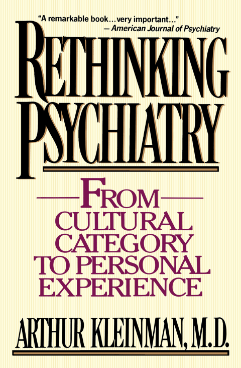 Cover image for book Rethinking Psychiatry