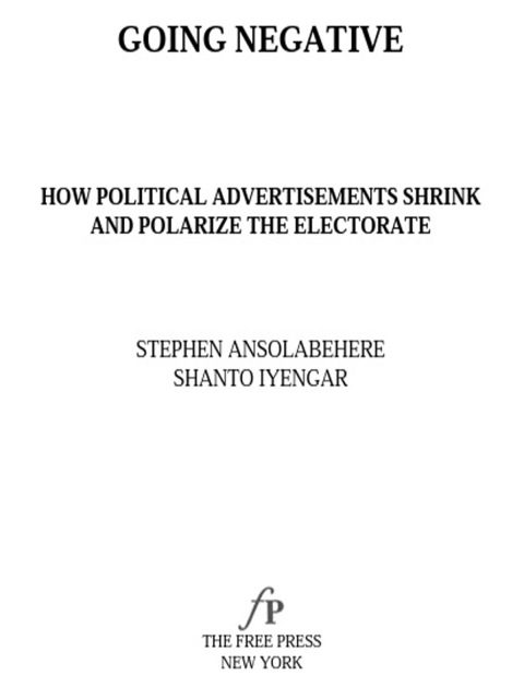 Cover image for book Going Negative