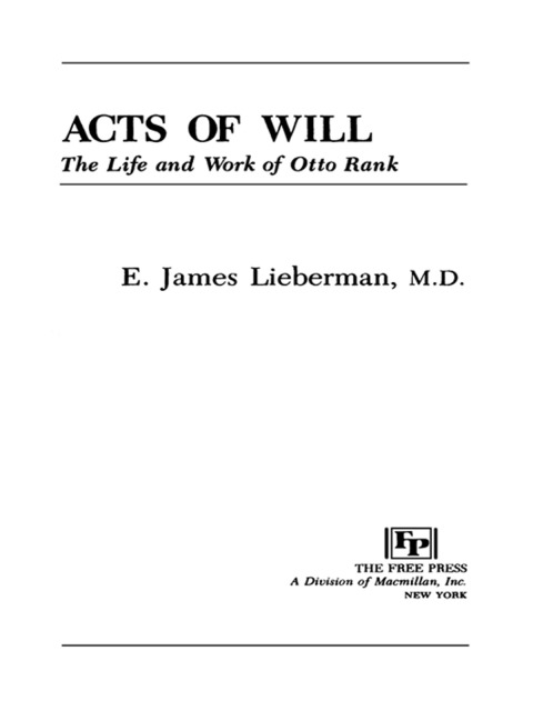 Cover image for book Acts of Will
