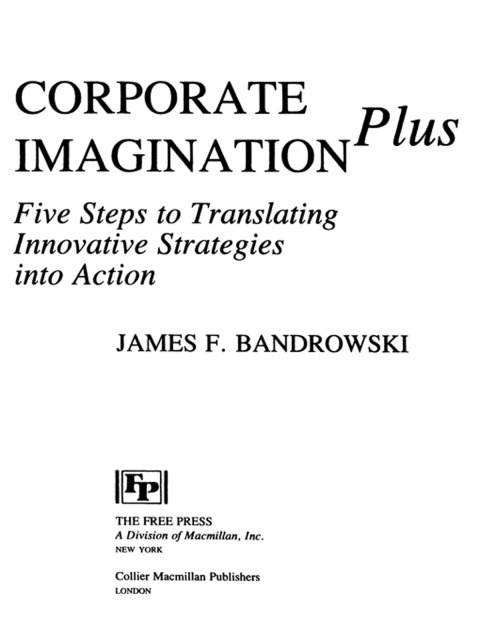 Cover image for book Corporate Imagination Plus