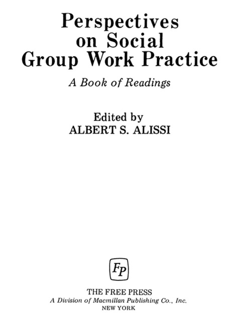 Cover image for book Perspectives on Social Group Work Practice