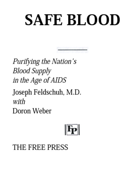 Cover image for book Safe Blood