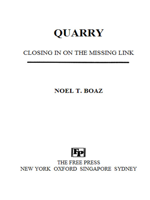 Cover image for book Quarry Closing In On the Missing Link