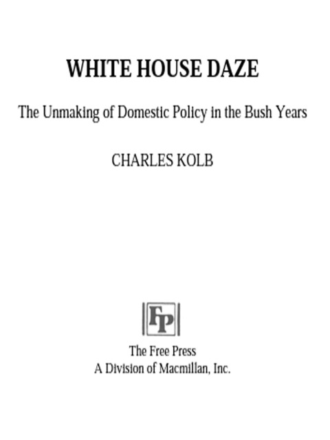 Cover image for book White House Daze