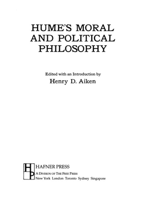 Cover image for book Moral and Political Philosophy