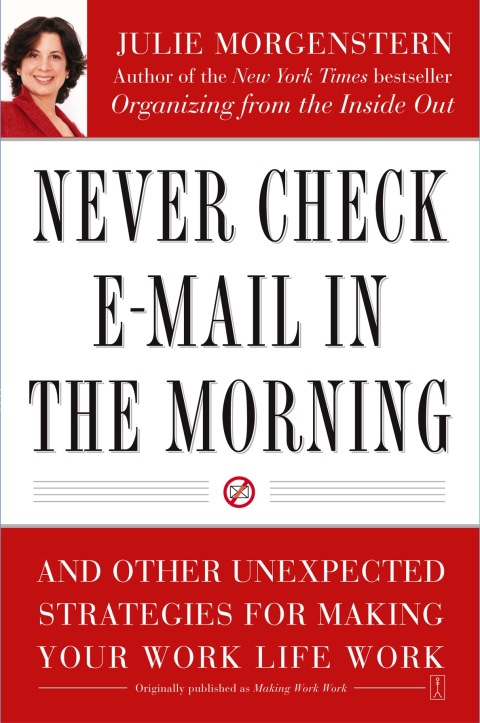 Cover image for book Never Check E-Mail In the Morning
