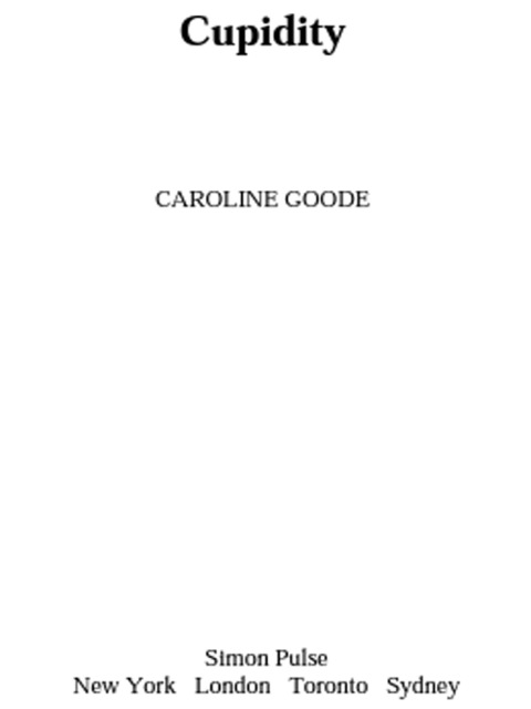 Cover image for book Cupidity