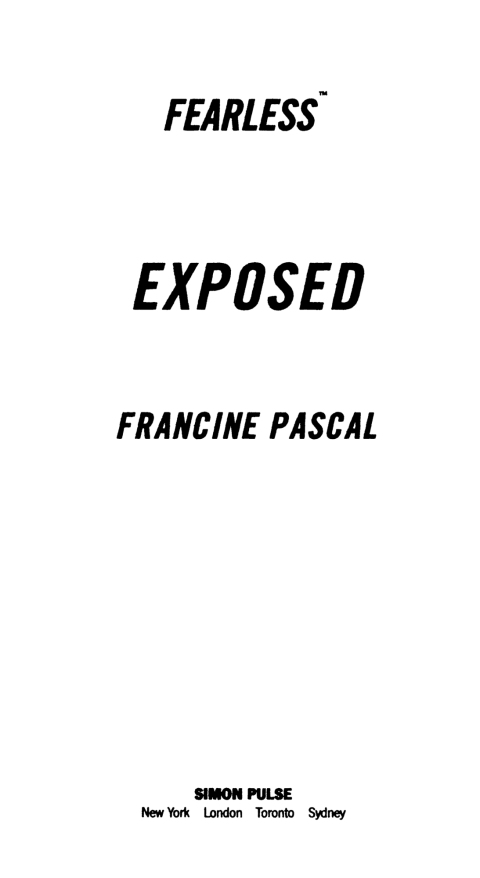 Cover image for book Exposed