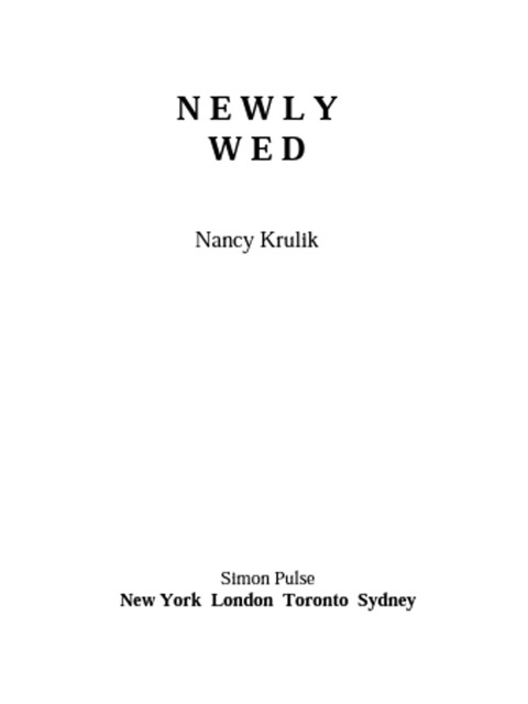 Cover image for book Newly Wed
