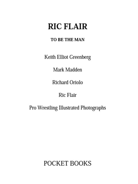 Cover image for book Ric Flair: To Be the Man