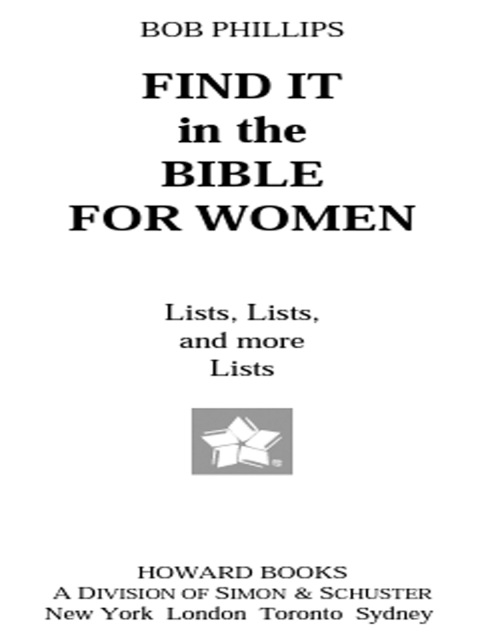 Cover image for book Find It in the Bible for Women